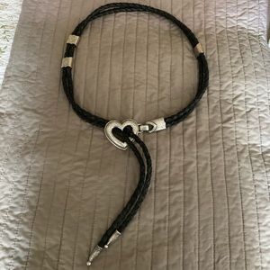 Brighton braided belt